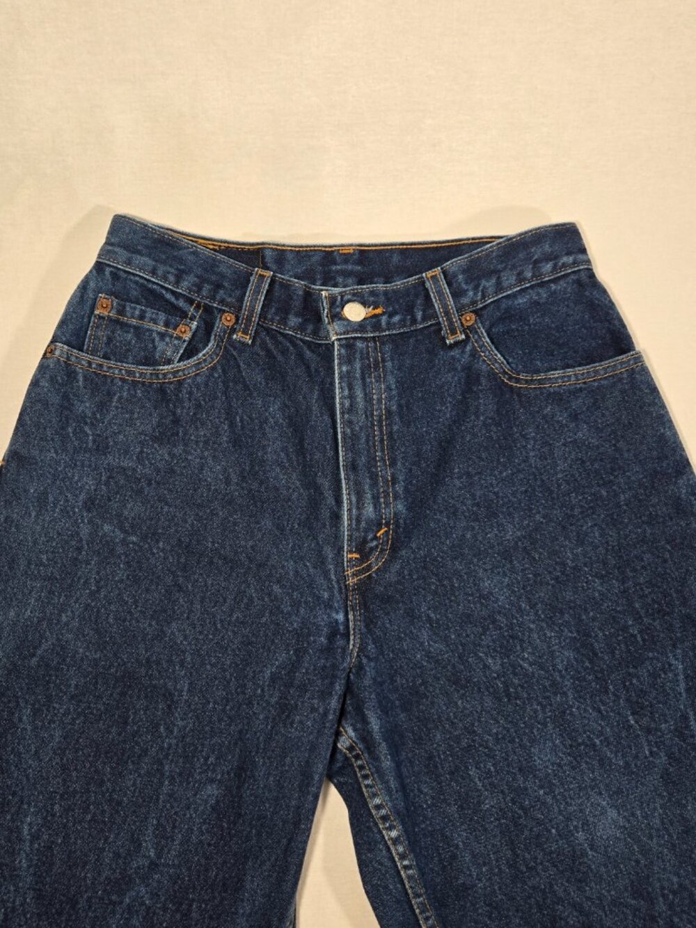 U.S.A. Vintage LEVI'S 550 High Rise Tapered Leg Iconic "Mom Jeans" Size MISS 10. - Picture 9 of 17